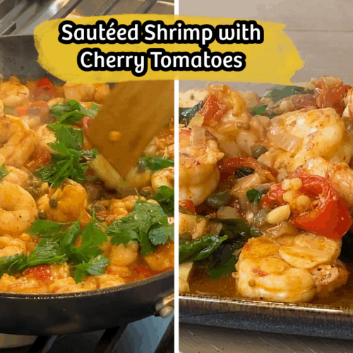 Sautéed Shrimp with Cherry Tomatoes-2