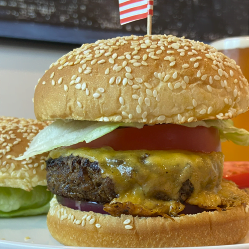 for Easy Festive Holiday Burgers feature image