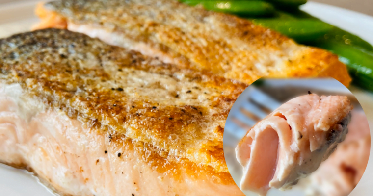 Seared Salmon with Sugar Snap Peas feature image