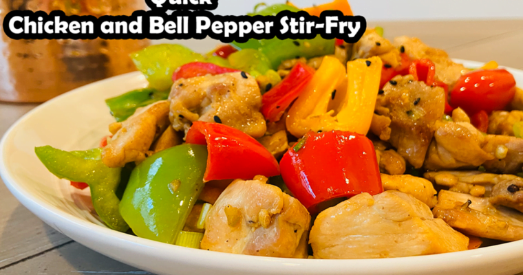 Quick and Tasty Chicken and Bell Pepper Stir-Fry