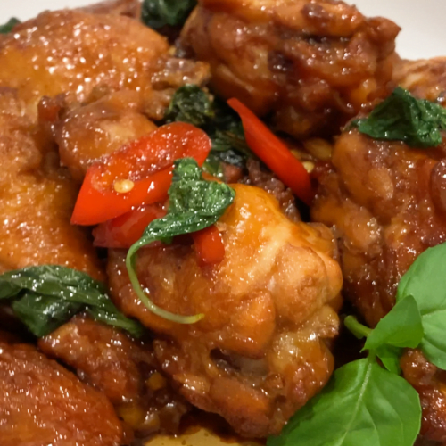 Authentic Three Cup Chicken (San Bei Ji) Recipe feature image