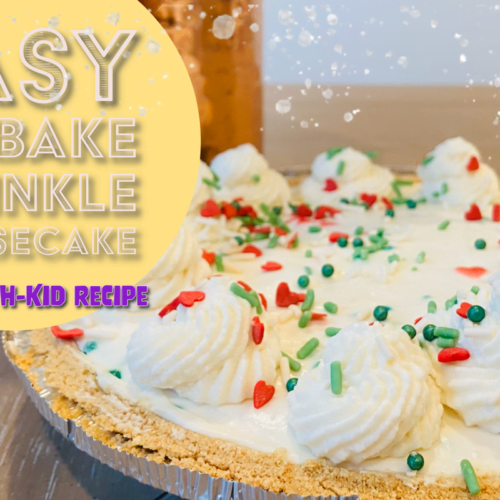 No-Bake Funfetti Cheesecake
