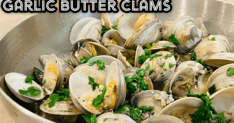 Easy Garlic Butter Clams in Just 10 Minutes!