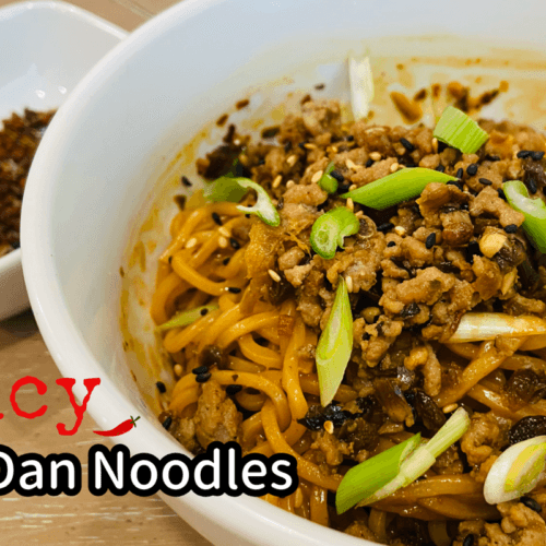 Spicy Dan Dan noodles