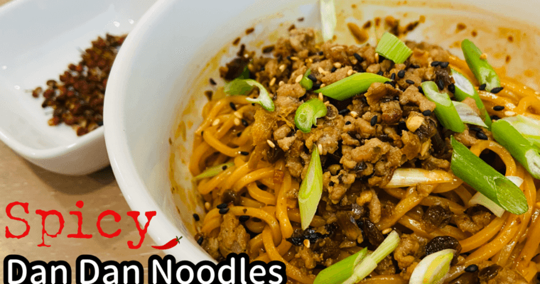 Spicy Dan Dan noodles