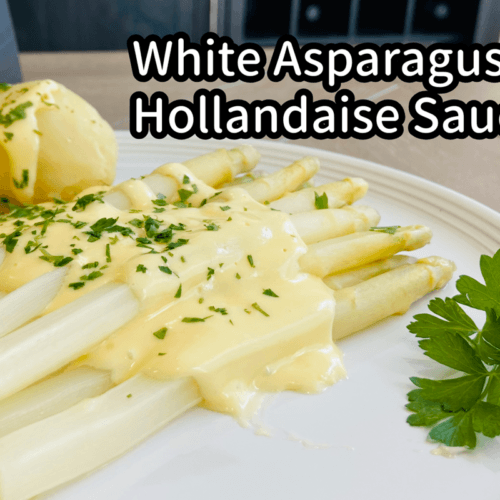 White Asparagus and Hollandaise Sauce Recipe
