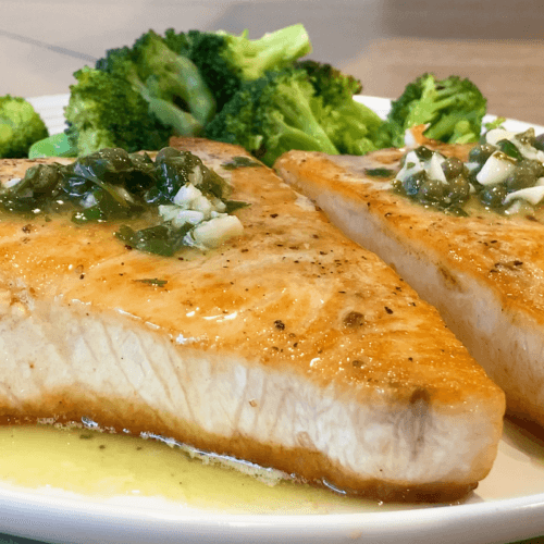 Pan-Seared Swordfish