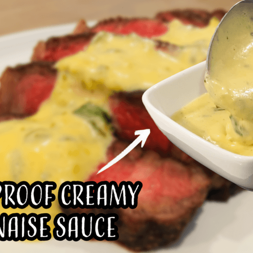 Foolproof Creamy Béarnaise Sauce