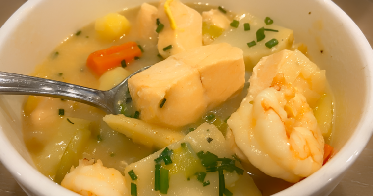 Fiskesuppe: Creamy Norwegian Fish Soup