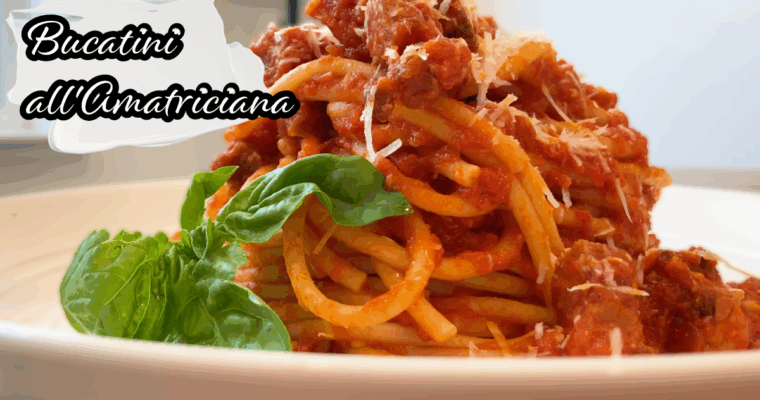 Pasta all’Amatriciana (Authentic Italian Recipe)
