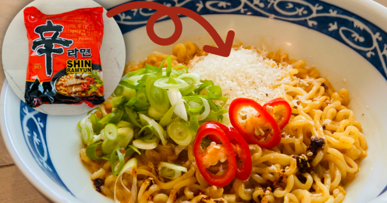 Easy 5-Minute Instant Ramen Hack: Shin Ramyun Upgrade