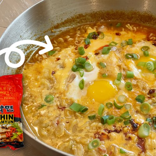 Easy, Cheesy Kujirai ramen hack