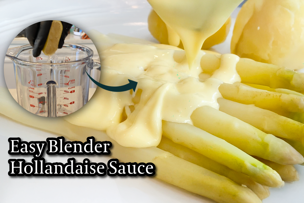 Easy Blender Hollandaise Sauce | Foolproof 2-Egg Recipe in Minutes