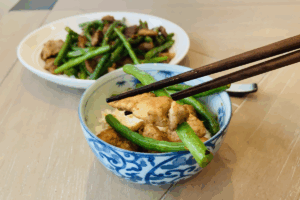 Easy Stir-Fried Pork with Green Beans