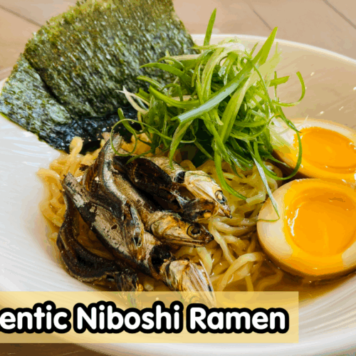 Authentic Niboshi Ramen – A Rich and Flavorful Homemade Bowl