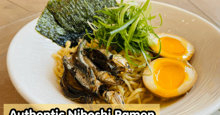 Authentic Niboshi Ramen – A Rich and Flavorful Homemade Bowl