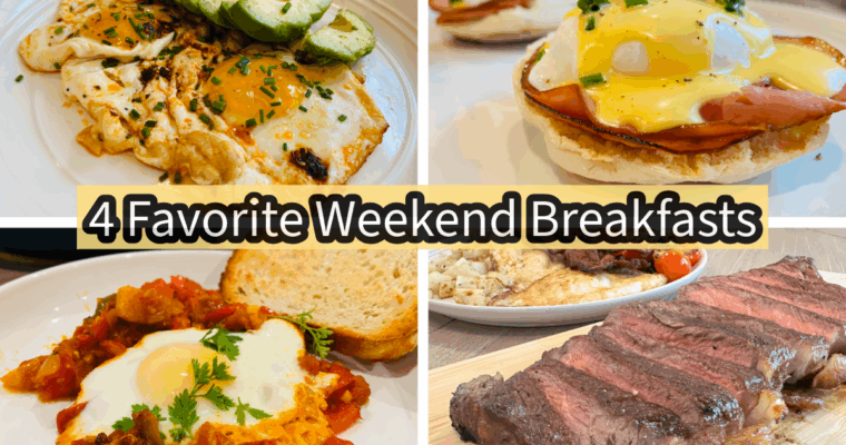 4 Favorite Savory Breakfast and Brunch Ideas for a Lazy, Delicious Weekend