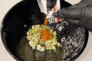 Build the flavor base for Instant Noodle Upgrade That Tastes Like Restaurant Ramen