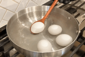 Cook eggs for Ramen eggs