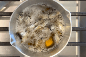 Make Crispy Anchovies for Shrimp Pasta with Crispy Anchovies