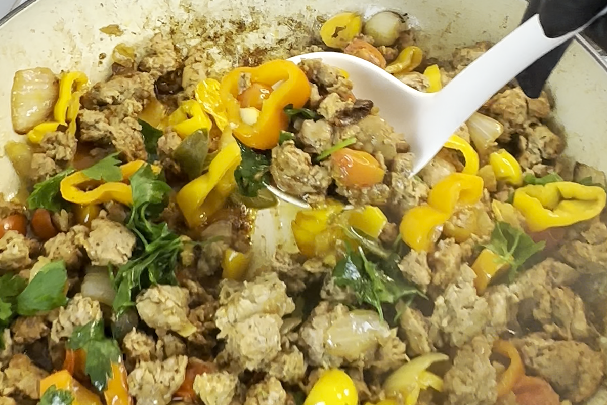 Easy One-Pot Braised Italian Sausage