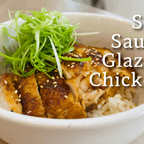 Soy Sauce Glazed Chicken