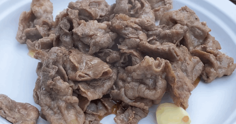 Easy Camping Garlic Butter Beef