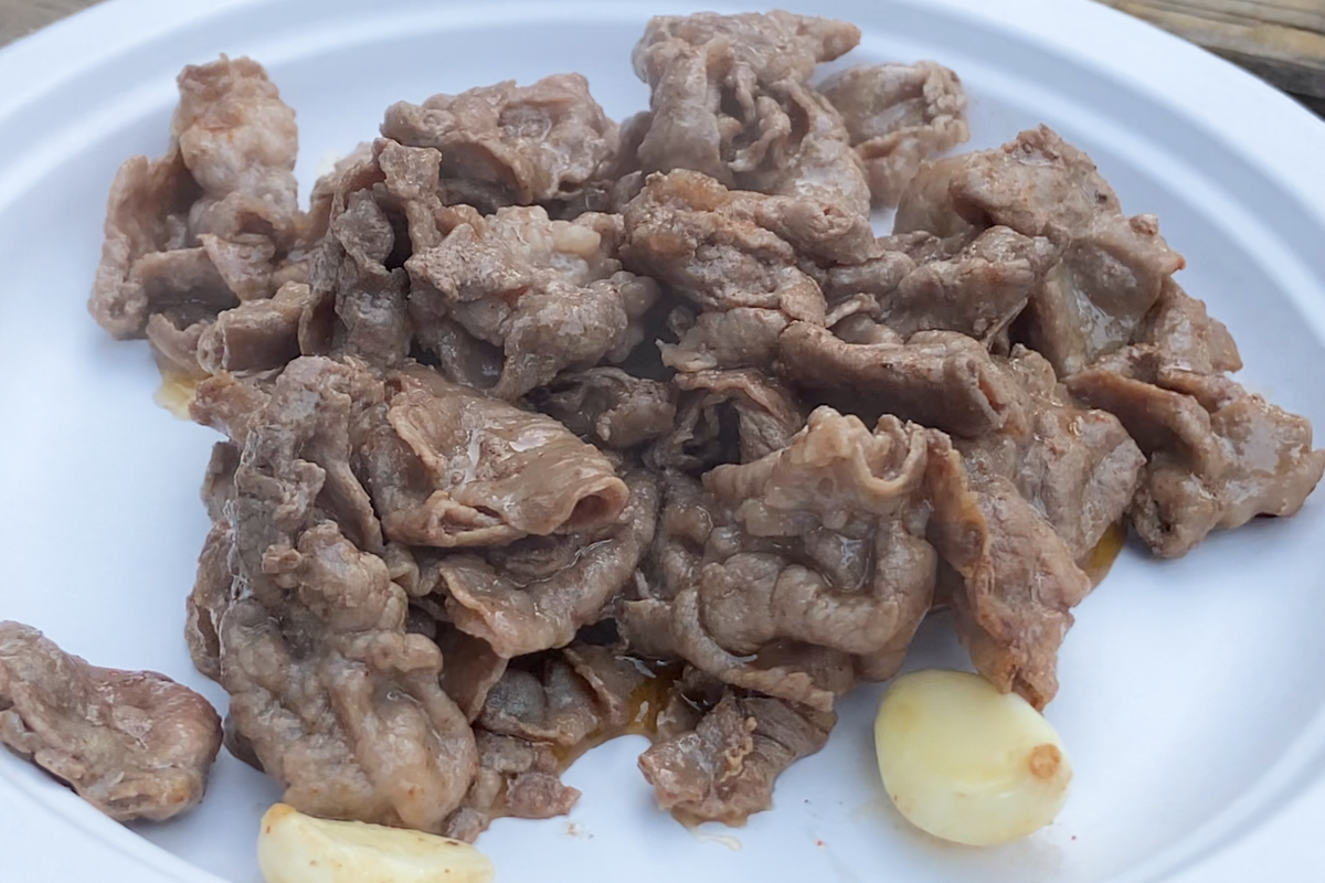 Easy Camping Garlic Butter Beef