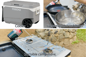 Camping essential for cooking