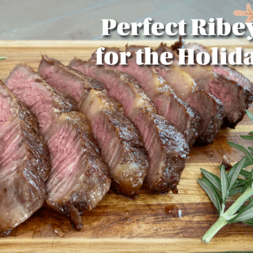 Reverse-Seared Ribeye