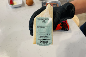 Parmigiano-Reggiano Cheese for Creamy Carbonara Instant Noodles