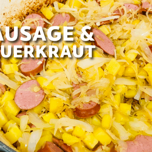 One-Pan Sausage and Sauerkraut